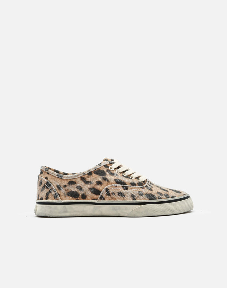 70s Low Top Skate - Faded Leopard Print