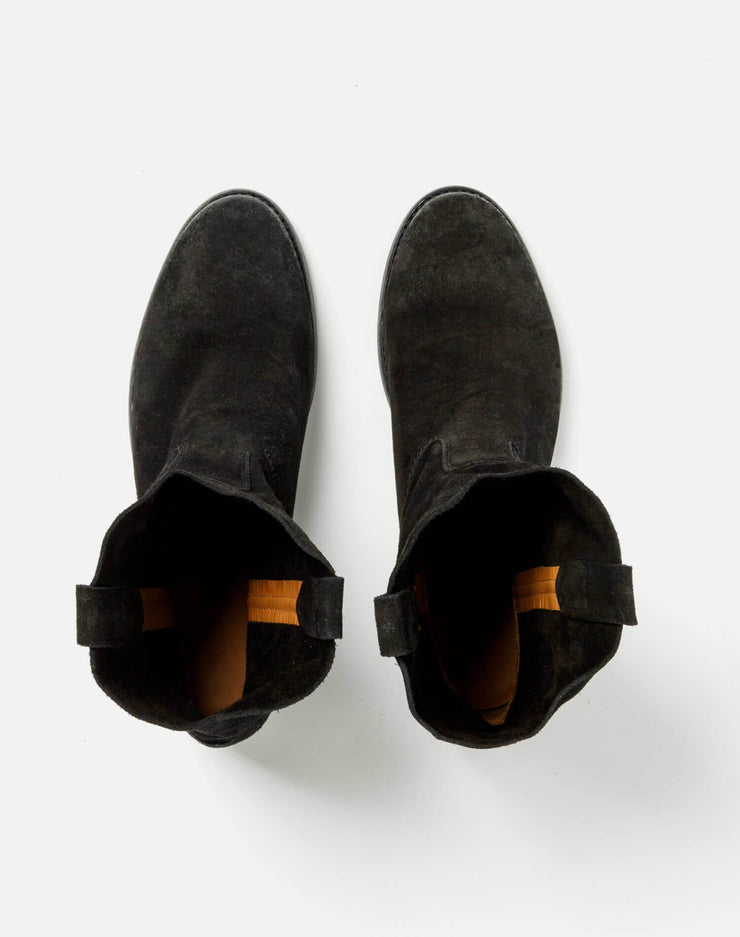 60s Camarguaise Boot - Black Suede