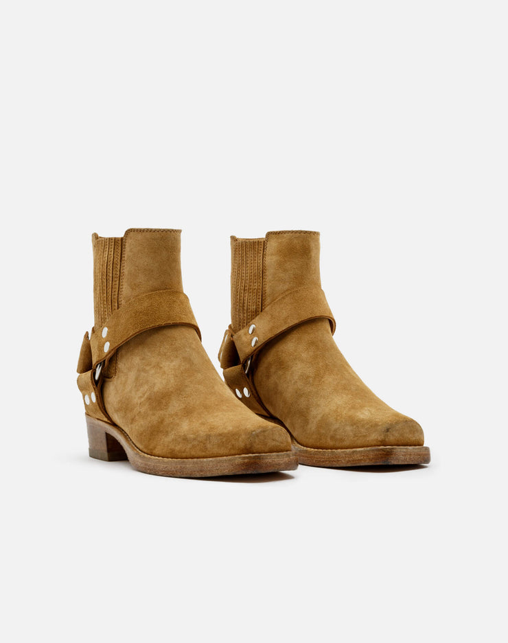 Cavalry Boot - Caramel Suede
