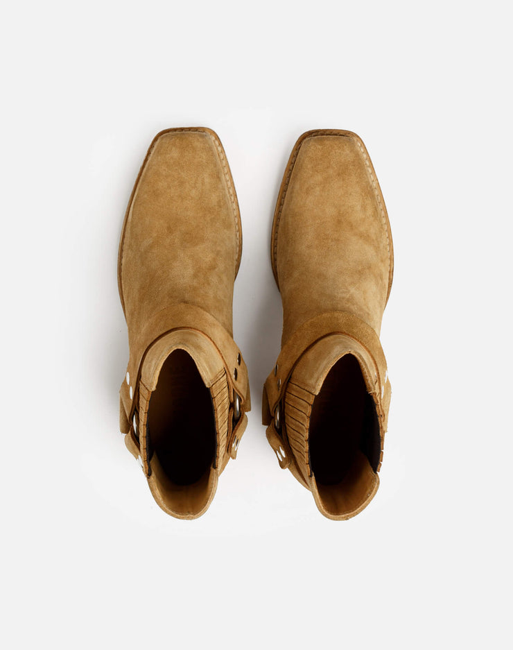 Cavalry Boot - Caramel Suede