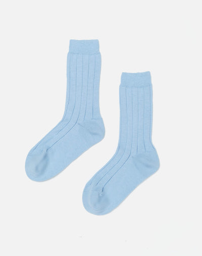 60s Slim Sock - Light Blue