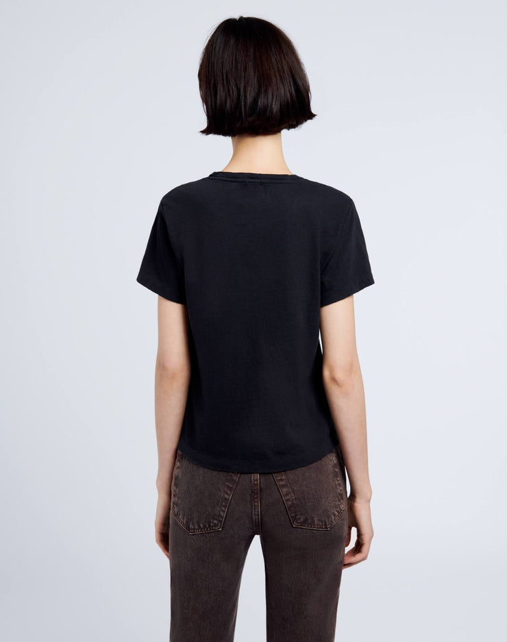 Heritage Cotton Classic Tee - Washed Black